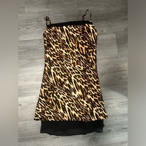 BRAND NEW- Leopard Print Dress